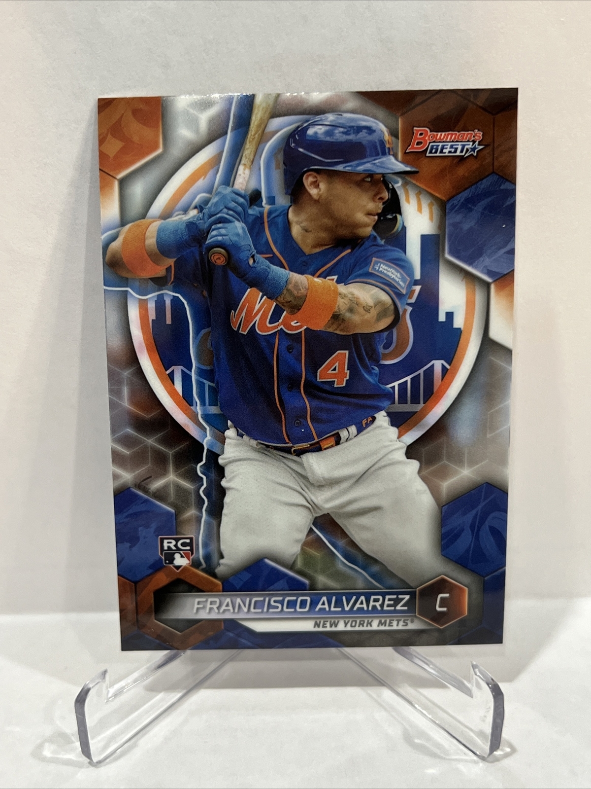 2023 Bowmans Best Francisco Alvarez Rookie RC #47 New York Mets