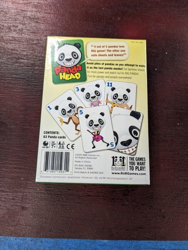 Panda Head R&R Games Pandas In Costumes Say No More. - Picture 2 of 2