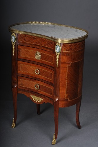 Royal Table D'Appoint De 19. Siècle, Paris, le Feu Doré, Louis - Photo 7 sur 22