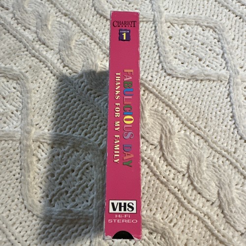Fabulicious Day Thanks for My Family VHS Video 1 1997 Wagen Video selten getestet - Bild 3 von 7