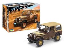 1/24 Revell 14547 : ’77 Jeep CJ-7 2'N1:  PLASTIC MODEL KIT CAR NIB