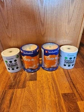 Verbatim Life Series 97177 16x DVD-R Silver 100/Pack Lot Of 400 W/ Smartbuy Disc