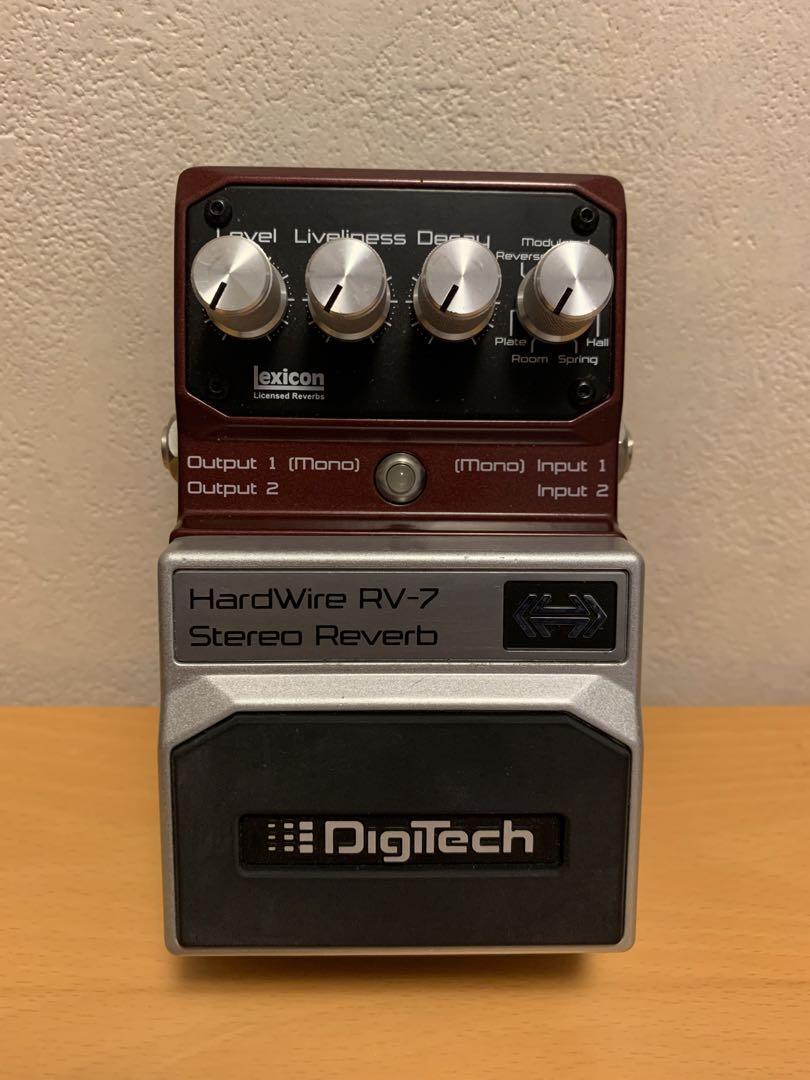 DigiTech リバーブ RV-7 Hard Wire シリーズ レキシコン