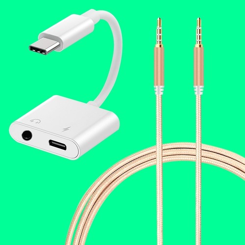 High Quality Type C Cable&3.5mm Male to Male Cable f Samsung Galaxy S8 SM-G950U - 第 1/1 張圖片