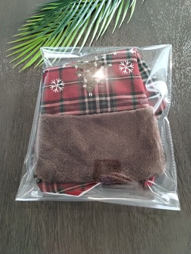 18" Mountain Black Bear & Moose Christmas Stocking Set, Red Plaid Country Lot - Picture 13 of 13