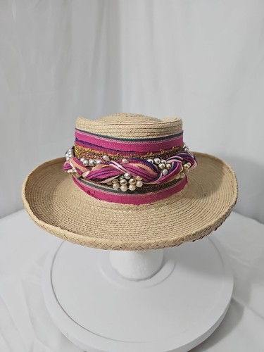 La Giralda Palm Leaf Hats Factory Hand Crafted Maya Quiche Indians Guatemala 57 - 第 1/7 張圖片