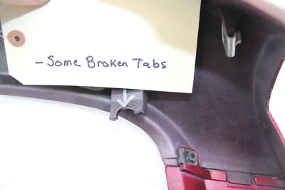 94-95 ZX9R REAR BACK TAIL FAIRING UNDERTAIL COWL PLASTIC RED | eBay