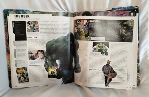 Marvel Encyclopedia Iron Man Spiderman Thor Hulk Thanos New Edition Hardcover - Picture 5 of 10
