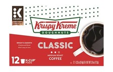 Krispy Kreme Classic Keurig Single-Serve K-Cup Pods Medium Roast Coffee 12 Count