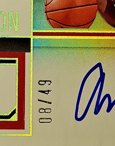 2023 Amen Thompson Contenders Finals Ticket RC Variation On Card Auto /49 Sealed - Picture 5 of 6