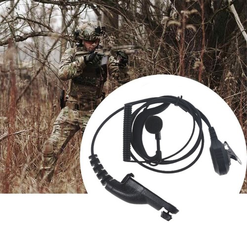 Earplugs Fit Ear Easily XIR P8268 P8260 P8200 APX4000 Walkie Talkie - Zdjęcie 3 z 8