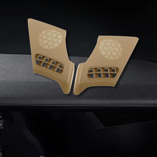 2Pcs Beige Dash Vent Speaker Cover for Mercedes Benz W210 E-Class W210 96-03 Cir - Picture 9 of 11