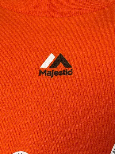 Manny Machado #13 Baltimore Orioles Orange Majestic T-Shirt Men's LARGE - Picture 7 of 12
