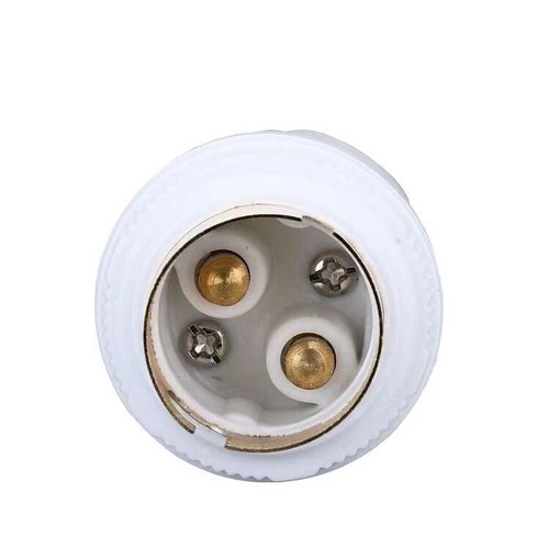 2x Portalampada B22 Lampadine Porta Calza Base Extender Adattatore Ignifugo - Foto 3 di 5