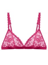 CLEARANCE Cosabella Never Say Never Dreamie Triangle Bralette Deep Ruby - S M L