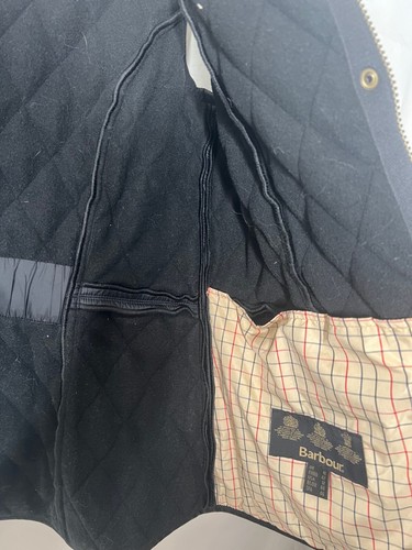 Barbour Women’s Vest 12 Black Barbour Calvary Gilet Quilted Arrogate Logo Equine - Picture 8 of 13