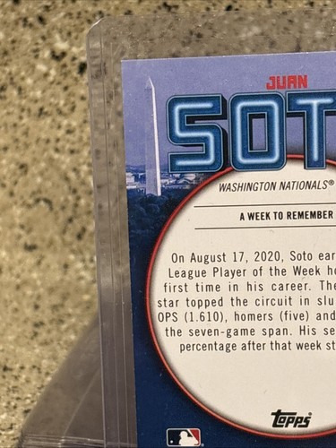 Juan Soto A Walk To Remember Blue Parallel - Bild 9 von 10