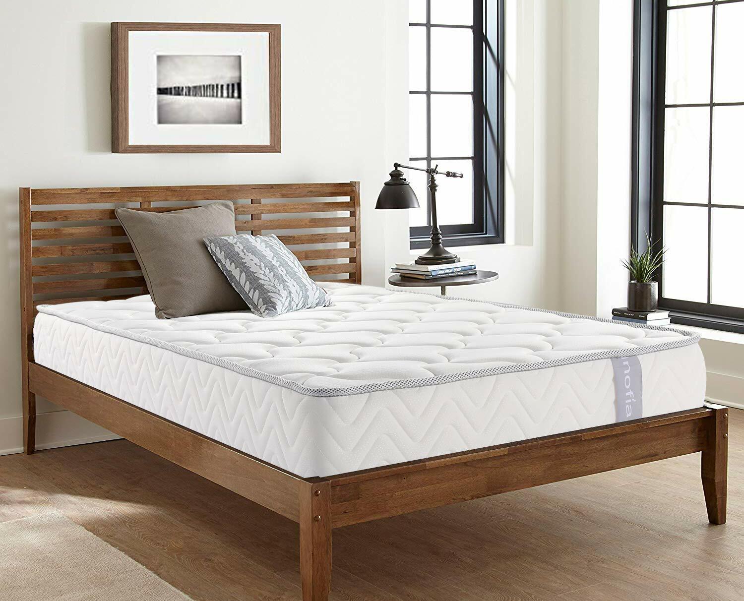 Twin XL 6 inch Thick Accu-Flex 2.0 Firm Foam Mattress Topper-Made in the USA
