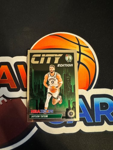 2023-24 Hoops Premium Stock Jayson Tatum City Edition #3 Boston Celtics - Picture 1 of 2