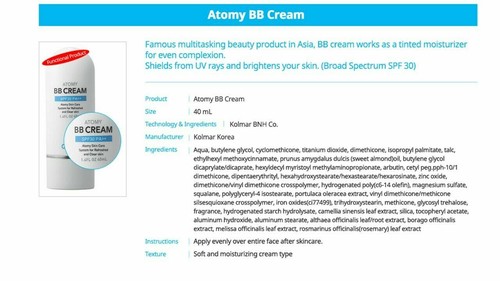 [Atomy] BB Cream - 40mL - Picture 2 of 2