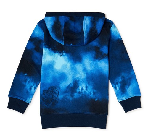 365 Kids by Garanimals Boys Tie Dye Shark Hoodie Various Sizes NEW - Picture 2 of 4