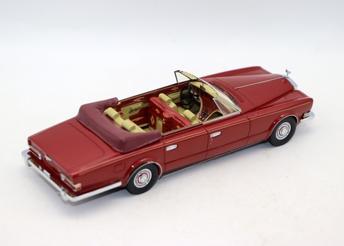 Modelos de coches de resina 1/43 Rolls-Royce Phantom VI Frua Cabriolet coches de juguete para coleccionar - Imagen 12 de 15
