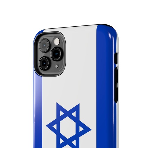 Israel Flag Phone Case, Tough Protective Cover, Jewish Gift Idea - Photo 81 sur 108