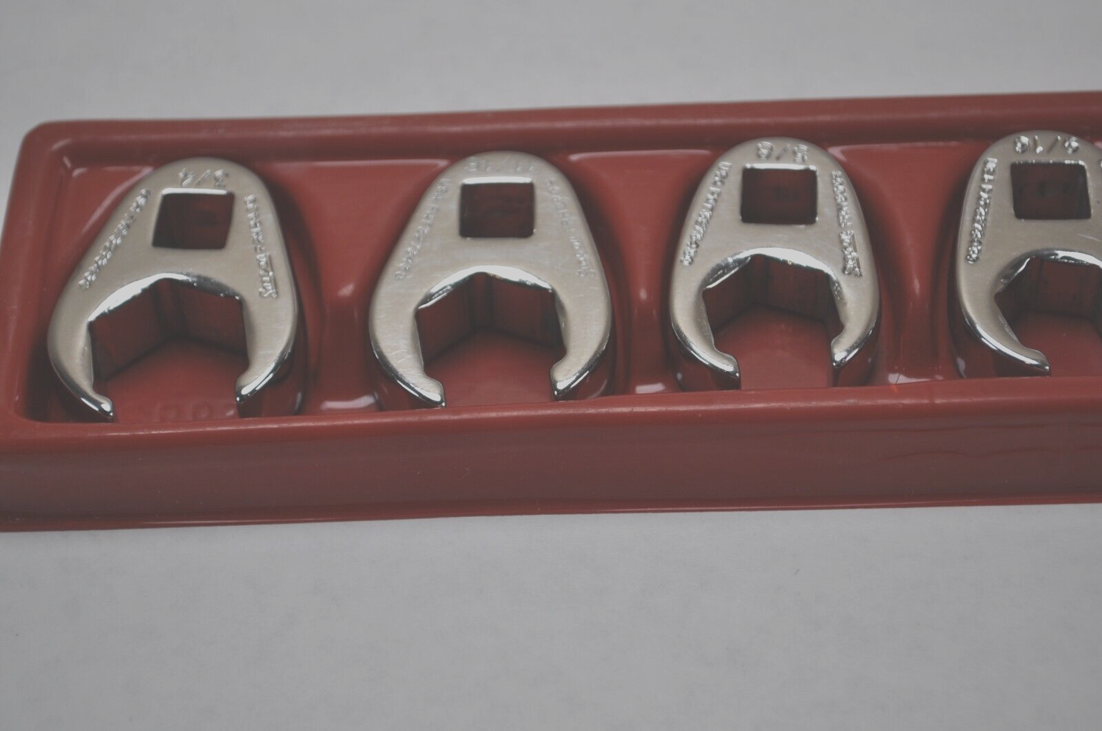 Snap On (7) Pc. Set of FRH 3/8" Drive 6 Point Flank Drive Flare Nut