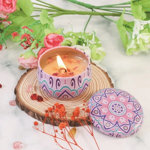 12pc Wholesale Scented Soy Wax Candle with Dried Flower Mixed - image 3 of 4