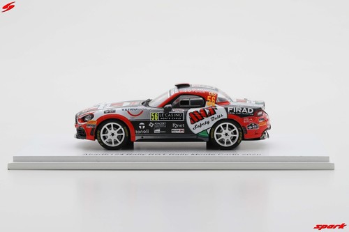 Spark S5988 1/43 Abarth 124 Rally Rgt No.56 Rally Monte Carlo 2019 Modelo Coche - Imagen 6 de 6