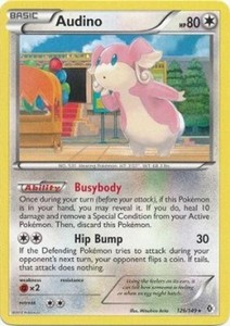 Audino 126/149 B&W Boundaries Crossed RARE PERFECT MINT! Pokémon