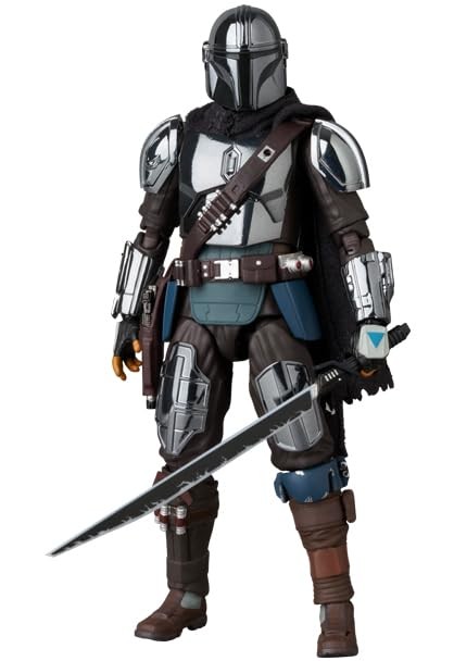 MAFEX THE MANDALORIAN CHROME Ver. 「マンダロ… MAFEX No.256 THE MANDALORIAN CHROME Ver. Medicom Toy Action Figure