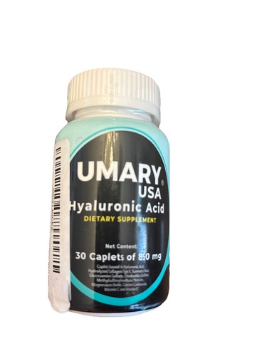 Umary Hyaluronsäure 30 Kapseln spendet Feuchtigkeit für straffe Haut neu versiegelt Ablaufdatum 2028