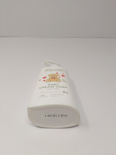 Ecolatièr Baby Cream Soap - 98% Natural, Vegan, Hypoallergenic Body Wash - Picture 5 of 5