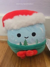 Squishmallows 4.5" Christmas Ezekiel the Snow Globe