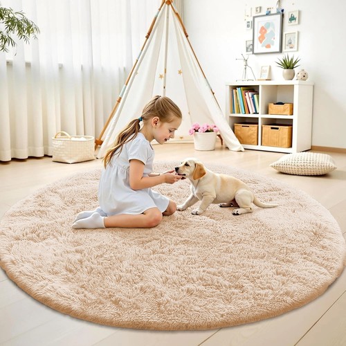 Large Fluffy Rugs Anti Slip Shaggy Rug Soft Bedroom Living Room Carpet Floor Mat - Picture 11 of 54