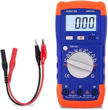 Honeytek A6013L Capacitor Tester Black 