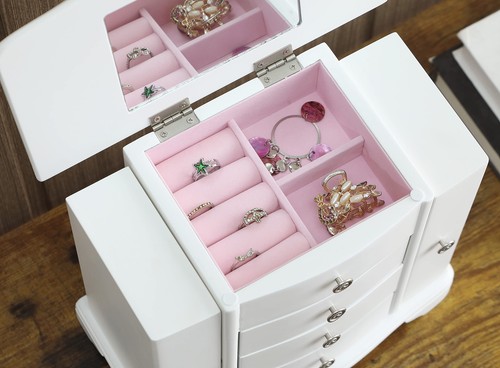 Exquisite Jewelry Organizer, Jewelry Armoire that Can be Used for a Long Time... - Picture 7 of 8