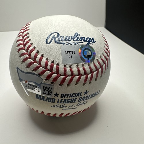 Ubaldo Jimenez Signed Official Major League Baseball Fanatics COA Rockies Auto 3 - Picture 3 of 3