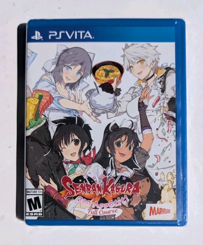 Limited Run Games PlayStation Vita Senran Kagura BON APPÉTIT! FULL COURSE - NEW - Picture 1 of 6