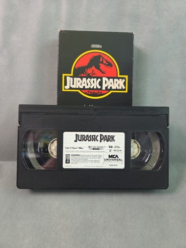 Jurassic Park 1993 VHS - Bild 5 von 5