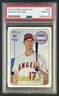 SHOHEI OHTANI PSA 10 2018 TOPPS HERITAGE #600 ROOKIE RC ANGELS 9435