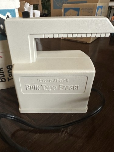 VTG Realistic Radio Shack Bulk Tape Eraser Handheld Cat. No. 44-232 Tested/Works - Foto 2 di 4