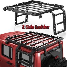800lbs Roof Rack Cargo Basket For 2007-2018 Jeep Wrangler Jk Jku Wladderlights 800lbs Roof Rack Cargo Basket For 2007-2018 Jeep Wrangler Jk Jku Wladderlights
