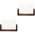2 Sets Bilderrahmen Aufsteller Ständer Holzständer Zertifikatsfoto Frame