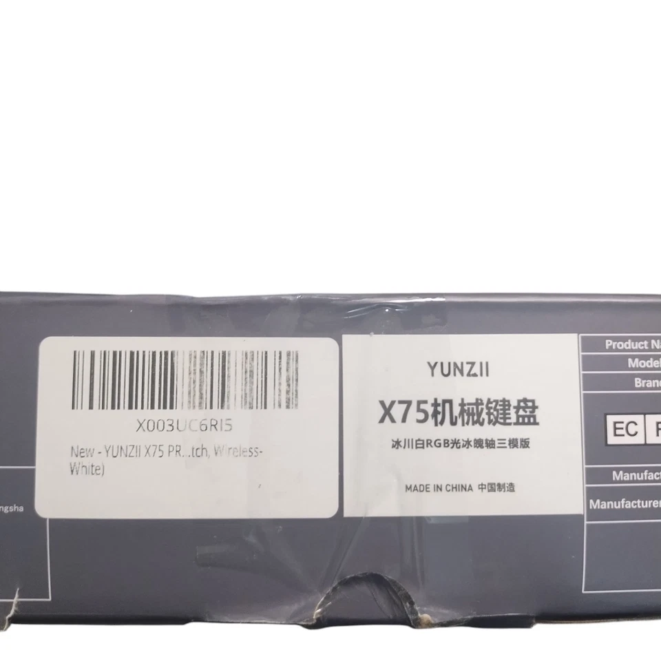 YUNZII X75 PRO 82 Key Wireless Hot Swappable Mechanical Gaming Keyboard - Image 2 of 4