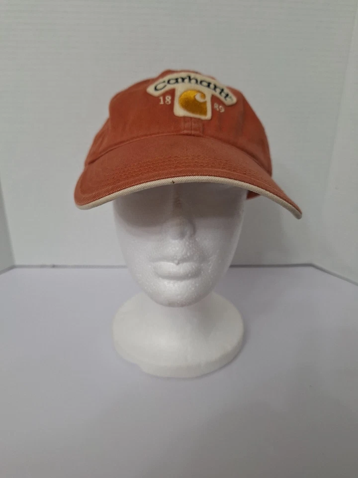 Carhartt Odessa Y2K Canvas Ball Cap Trucker Hat Adjustable Strap Workwear Grunge - Image 2 of 4