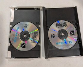 Ground Zero Texas (Sega CD, 1993) Game Discs And Artwork Tested, No Manual 
