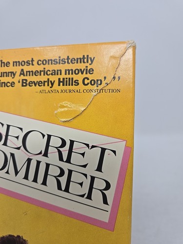 Secret Admirer VHS Lori Loughlin Kelly Preston C Thomas Howell Corey Haim - Picture 8 of 8