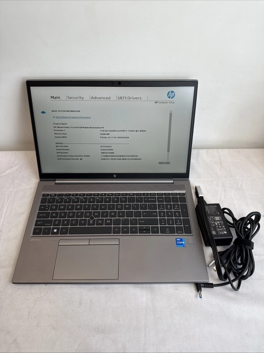 N) HP ZBook Firefly G8 i7-1165G7 @2.80GHz 16GB 512GB SSD | eBay